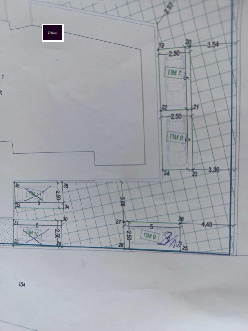 Eladó  Parkolóhely Varna , Vazrazsdane 1 , 12 négyzetméter | 67183564 - kép [4]