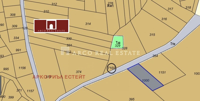 Til salg  Grund Sofia , Zheleznitsa , 1000 kvm | 63322568 - billede [5]
