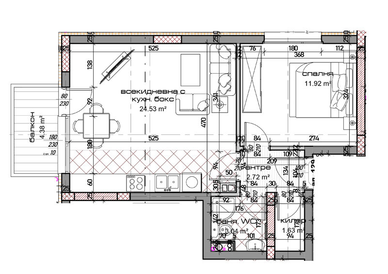 À vendre  1 chambre Varna , Mladost 1 , 69 m² | 54047728