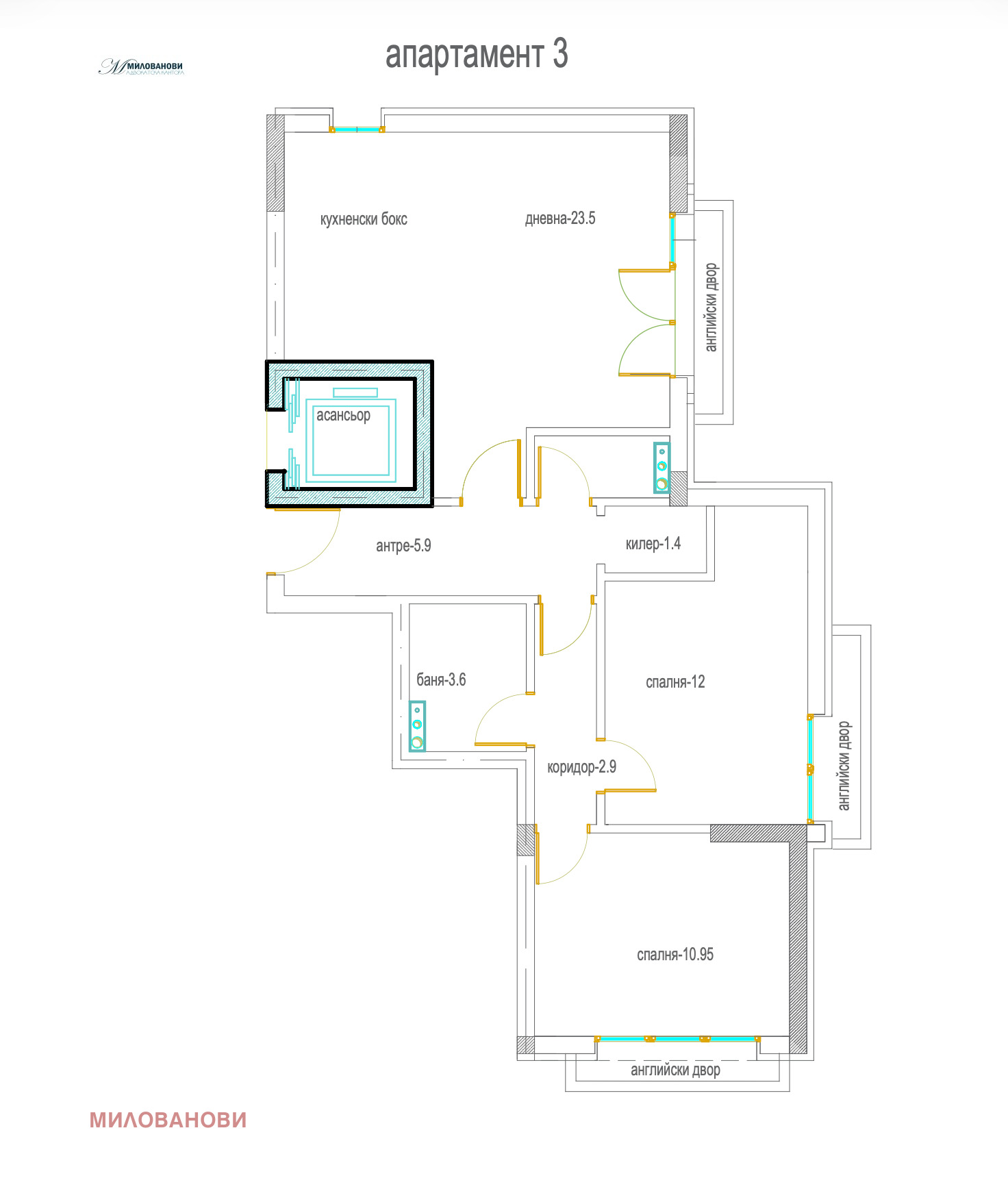 Продава 3-СТАЕН, гр. София, Горна баня, снимка 3 - Апартаменти - 54206896
