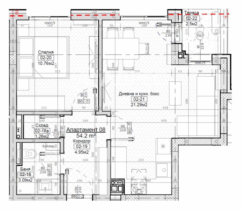 Продава 2-СТАЕН, гр. София, област София-град, снимка 2 - Апартаменти - 53603219