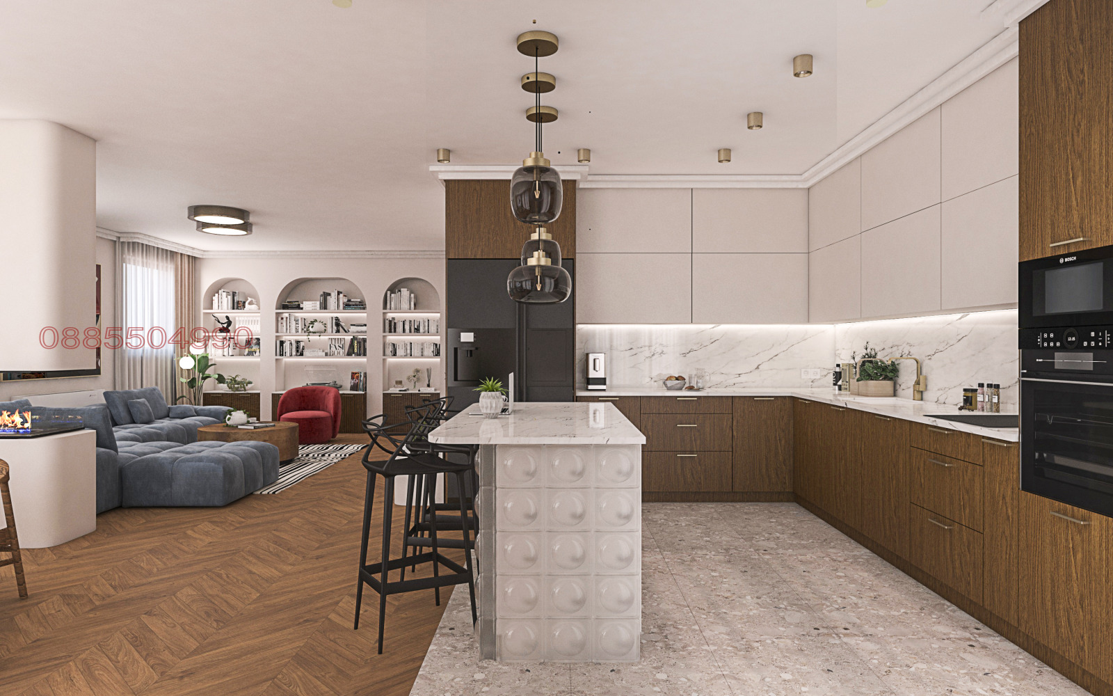 Продава КЪЩА, гр. София, в.з.Малинова долина, снимка 6 - Къщи - 54724413
