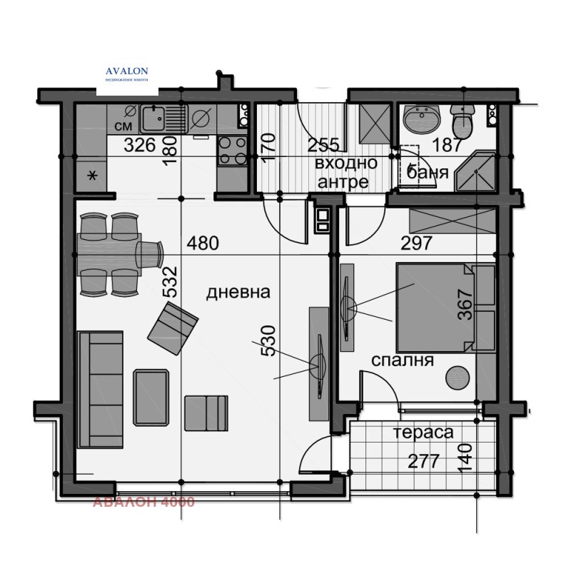 En venta  1 dormitorio Plovdiv , Ostromila , 70 metros cuadrados | 95530542 - imagen [3]