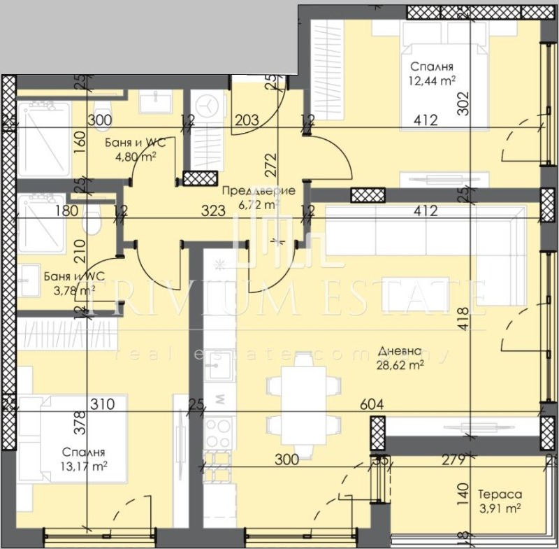 Продава 3-СТАЕН, гр. Пловдив, Тракия, снимка 3 - Апартаменти - 52746222