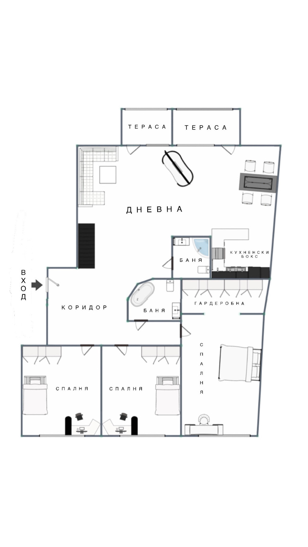 Продава 4-СТАЕН, гр. София, Бъкстон, снимка 14 - Апартаменти - 53972623