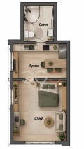 Продава 1-СТАЕН, гр. Варна, Център, снимка 6