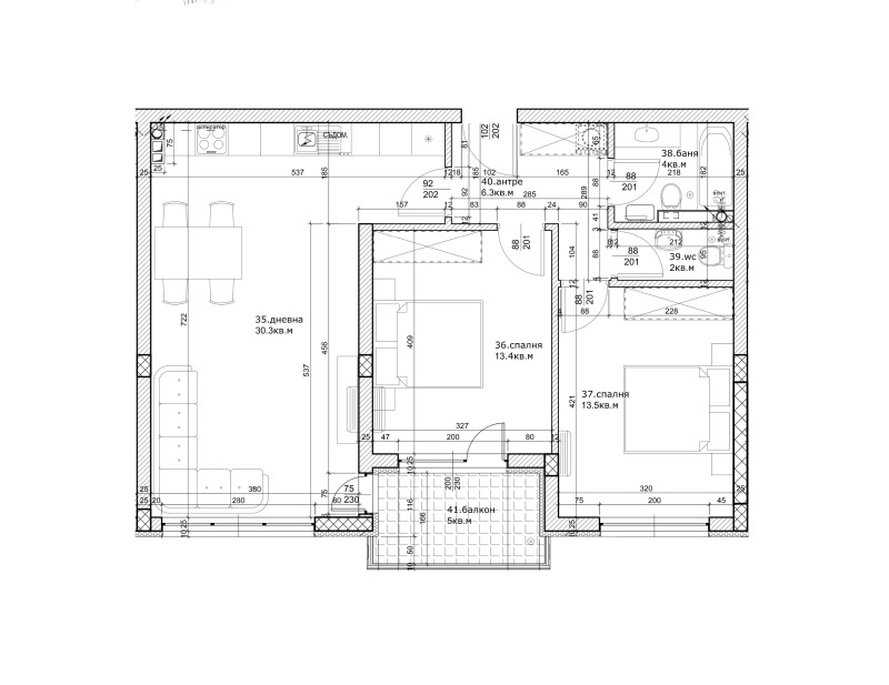 Продава  3-стаен град Пловдив , Остромила , 97 кв.м | 54353977 - изображение [3]