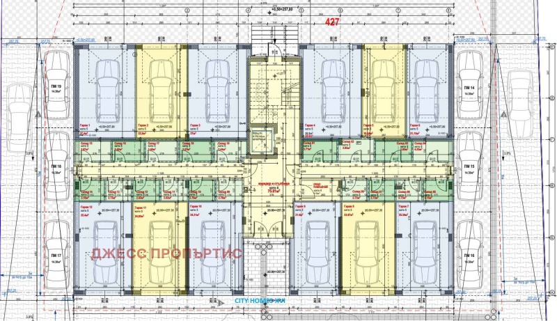 Продава ГАРАЖ, ПАРКОМЯСТО, гр. Стара Загора, Железник - изток, снимка 1 - Гаражи и паркоместа - 47470594