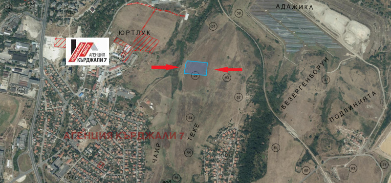 Продава ПАРЦЕЛ, гр. Кърджали, Горна Гледка, снимка 5 - Парцели - 53462960