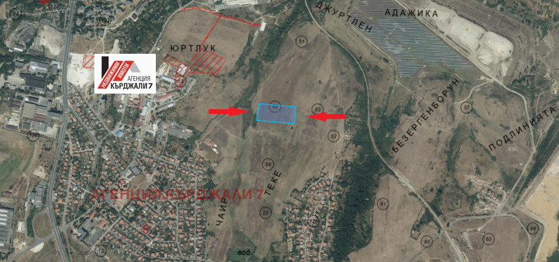 Продава ПАРЦЕЛ, гр. Кърджали, Горна Гледка, снимка 8 - Парцели - 53462960