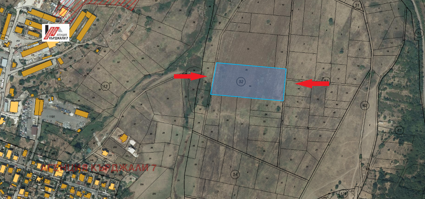 Продава ПАРЦЕЛ, гр. Кърджали, Горна Гледка, снимка 2 - Парцели - 53462960