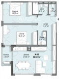 Продава 2-СТАЕН, град София, Кръстова вада • 199670 € / 390520.58 лв. • 49307871 4