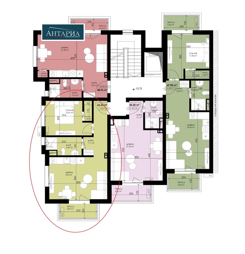 Продава 2-СТАЕН, гр. Свети Влас, област Бургас, снимка 3 - Апартаменти - 53033491