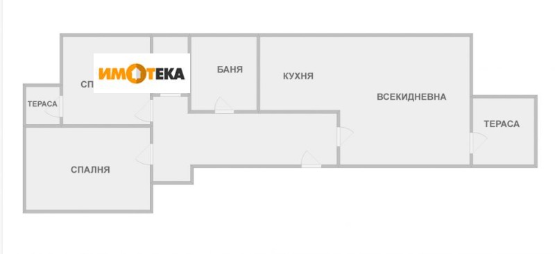 Продается  2 спальни Варна , Зимно кино Тракия , 100 кв.м | 93024657 - изображение [4]