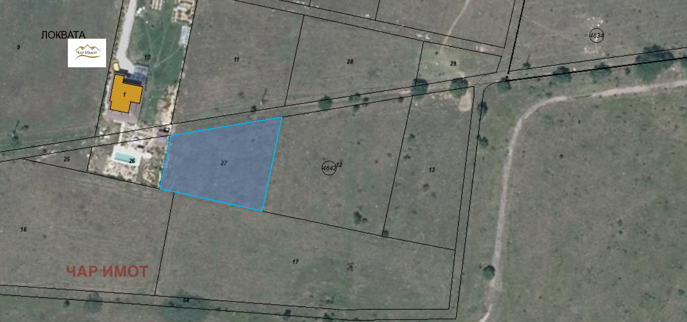 Продава ПАРЦЕЛ, гр. София, с. Доброславци, снимка 2 - Парцели - 54193325