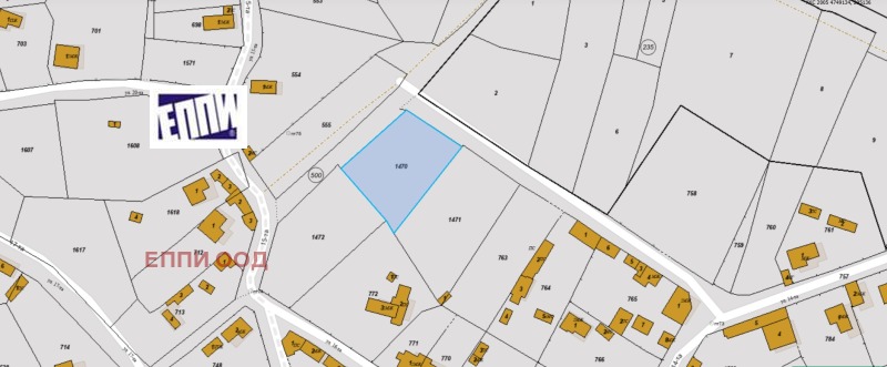 Til salgs  Plott region Sofia , Aldomirovtsi , 1176 kvm | 84754745