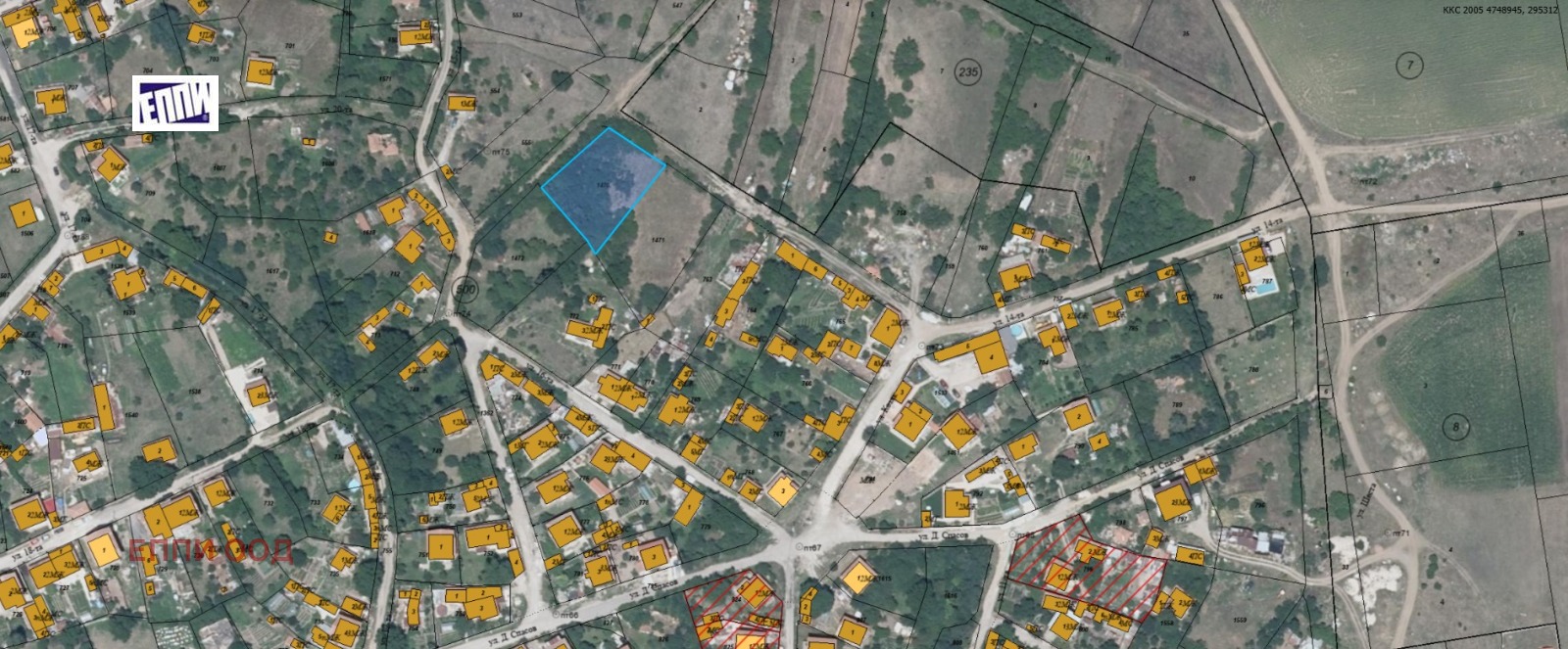 Продава ПАРЦЕЛ, с. Алдомировци, област София област, снимка 2 - Парцели - 52035757