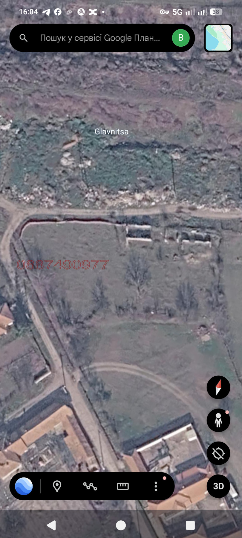 Продава ПАРЦЕЛ, с. Комарево, област Варна, снимка 3 - Парцели - 56604188