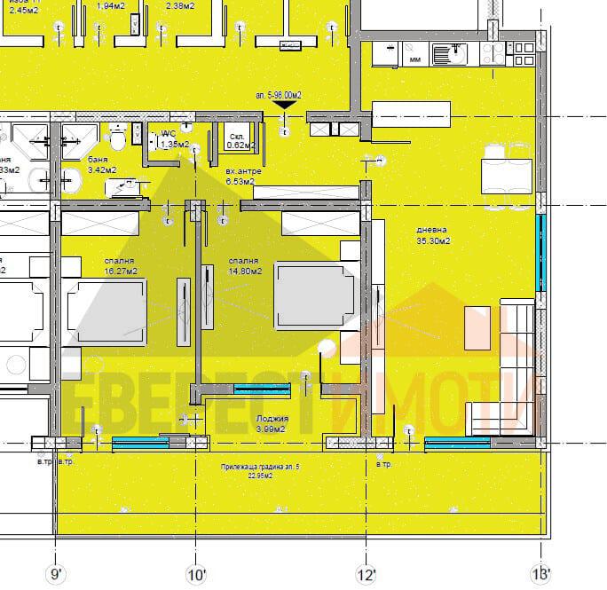 Продава  3-стаен град Пловдив , Въстанически , Остромила, 134 кв.м | 54772251 - изображение [6]