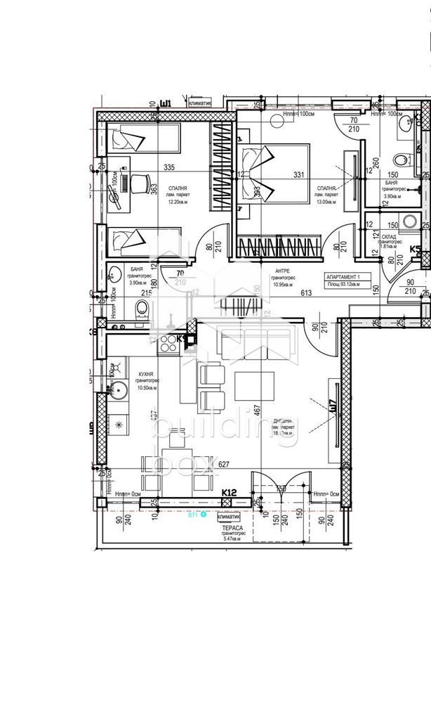 Til salg  2 soveværelser Plovdiv , Ostromila , 104 kvm | 73085683 - billede [6]