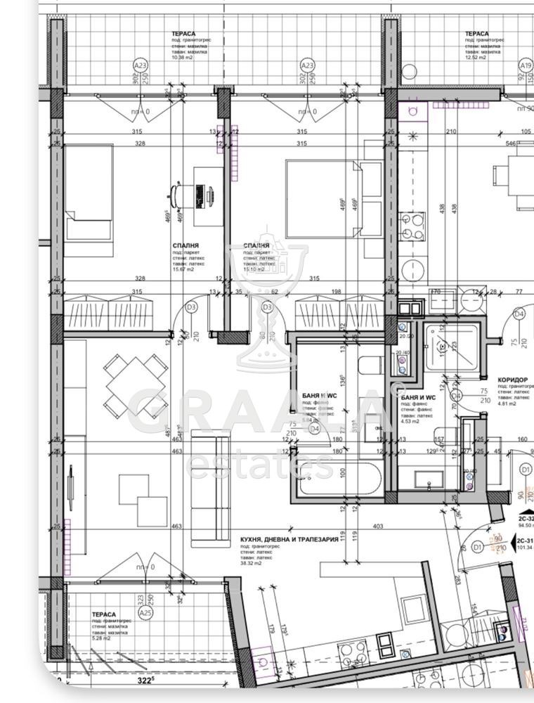 Продава 3-СТАЕН, гр. София, Карпузица, снимка 9 - Апартаменти - 53681683