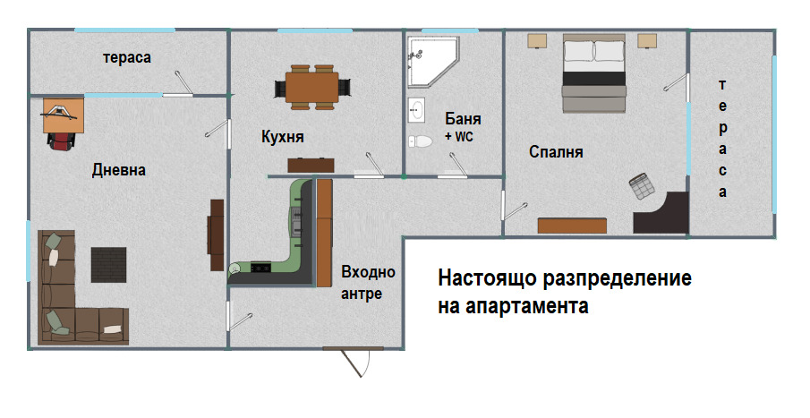 Продава 3-СТАЕН, гр. София, Банишора, снимка 15 - Апартаменти - 54414098