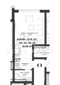 Продава 1-СТАЕН, град Пловдив, Въстанически • 57990 € / 113418.58 лв. • 89308574 2