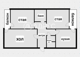 3-стаен град София, Обеля 2 4