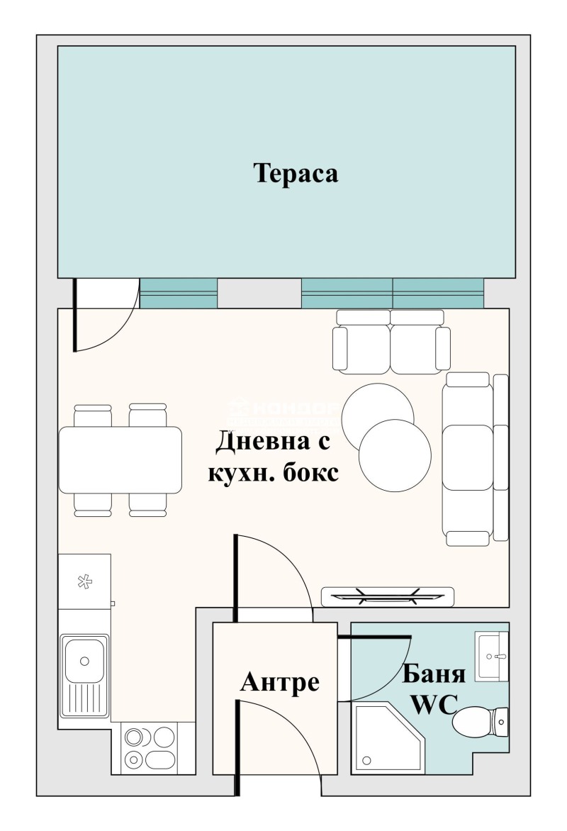 Продава  1-стаен град Пловдив , Остромила , 49 кв.м | 22084132 - изображение [2]