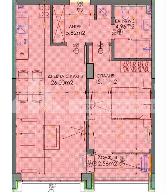 Na prodej  1 ložnice Plovdiv , Trakija , 76 m2 | 16365260 - obraz [2]