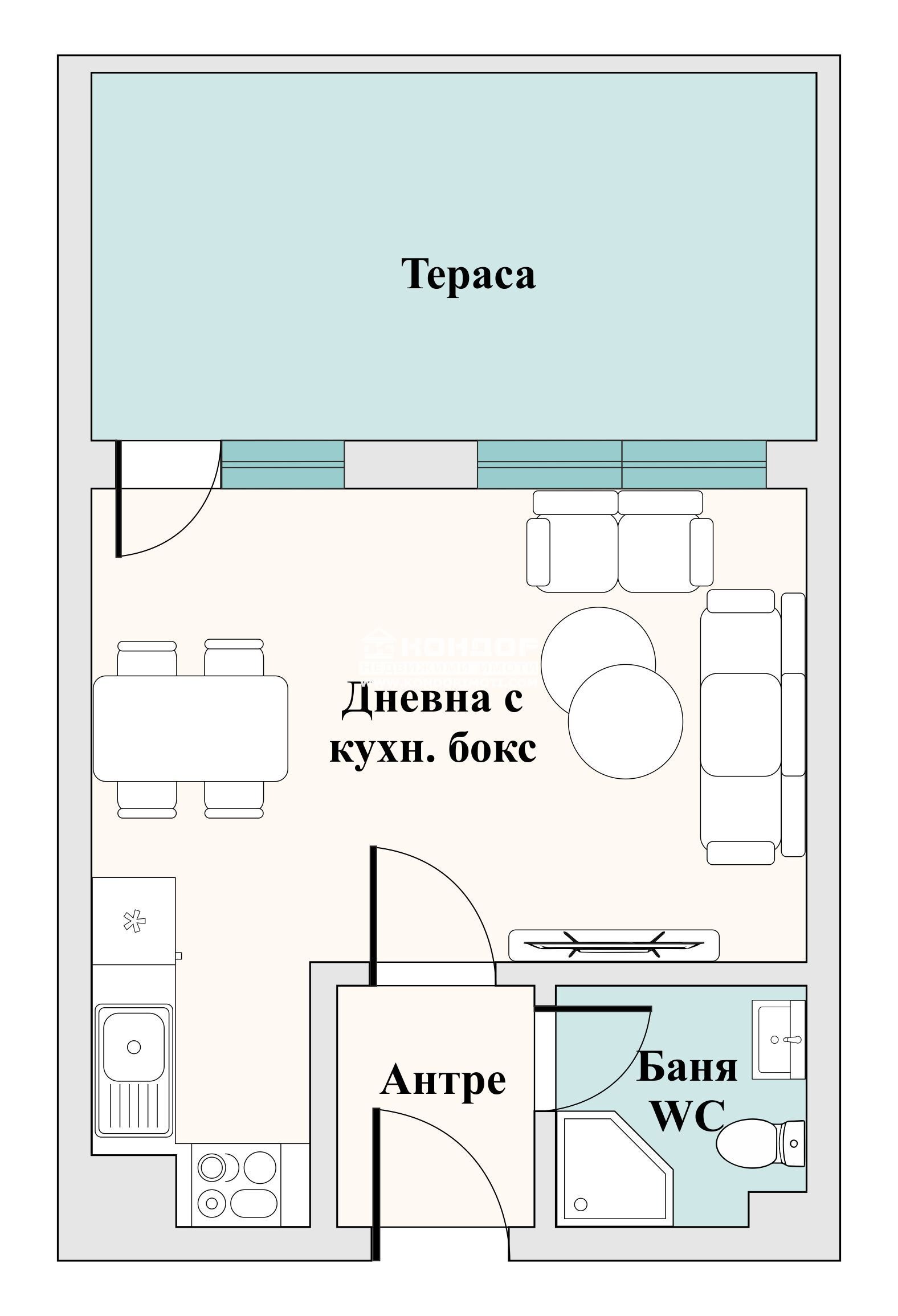 Продава 1-СТАЕН, гр. Пловдив, Остромила, снимка 2 - Апартаменти - 52213626