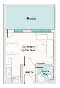 Продава 1-СТАЕН, гр. Пловдив, Остромила, снимка 2