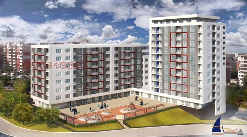 En venta  1 dormitorio Burgas , Meden rudnik - zona V , 60 metros cuadrados | 25860196 - imagen [9]