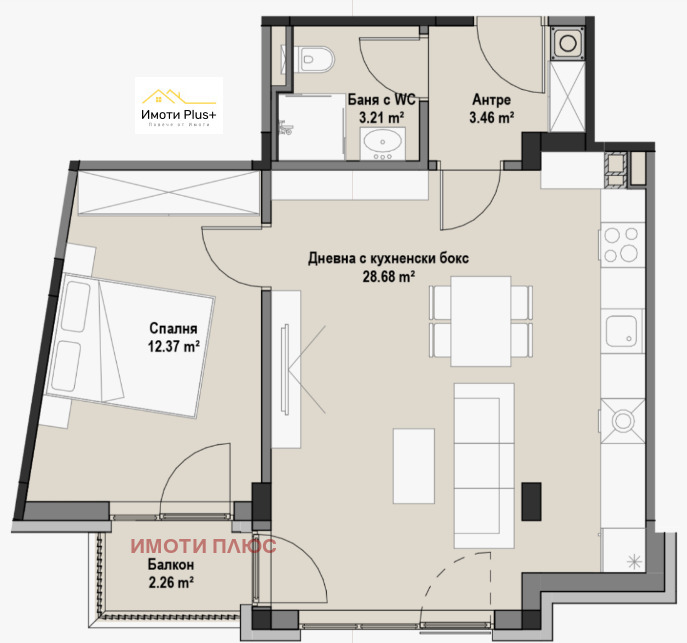 Продава 2-СТАЕН, гр. София, Витоша, снимка 2 - Апартаменти - 54627461