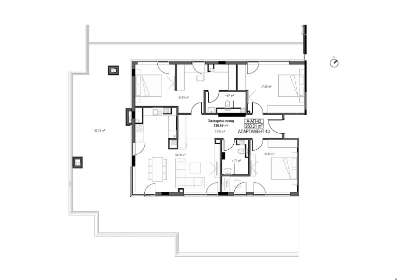 Satılık  3 yatak odası Sofia , Ovça kupel , 305 metrekare | 33337583 - görüntü [2]