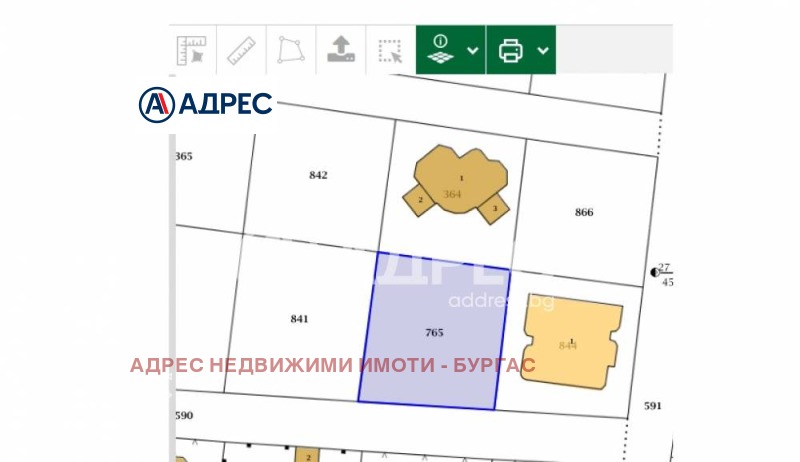 Продава  Парцел област Бургас , гр. Свети Влас , 460 кв.м | 81422998