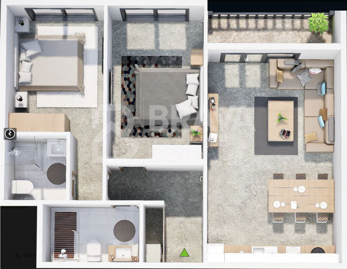 Продава 3-СТАЕН, гр. Пловдив, Христо Смирненски, снимка 4 - Апартаменти - 53629342