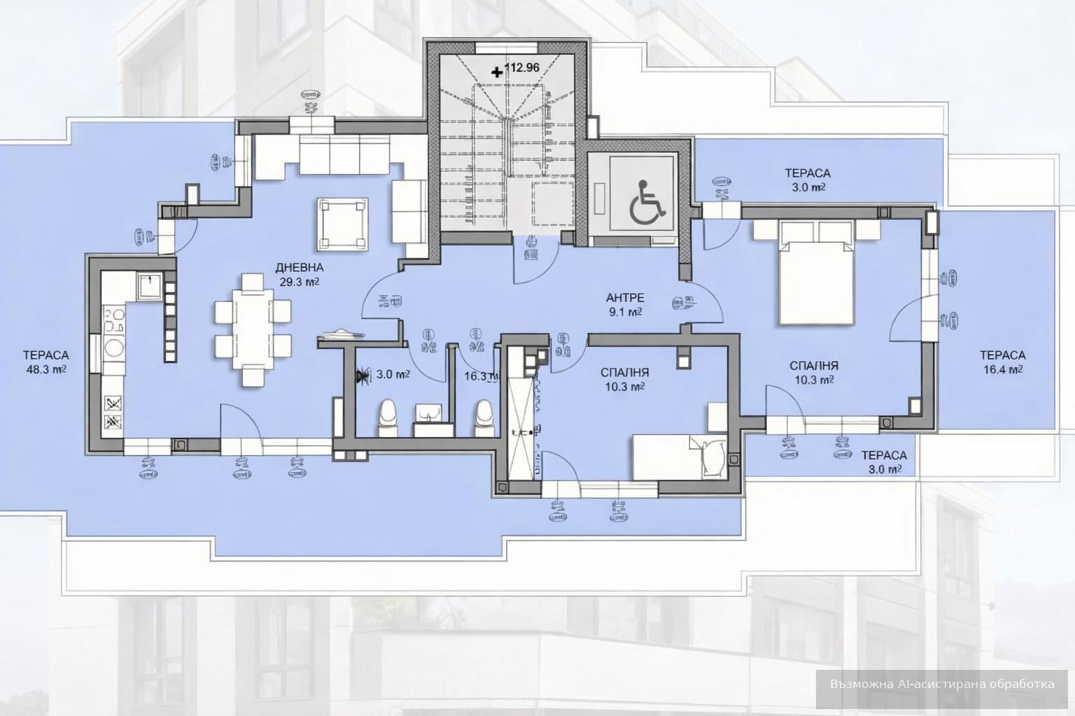 Продава 3-СТАЕН, гр. София, Дървеница, снимка 5 - Апартаменти - 55616955