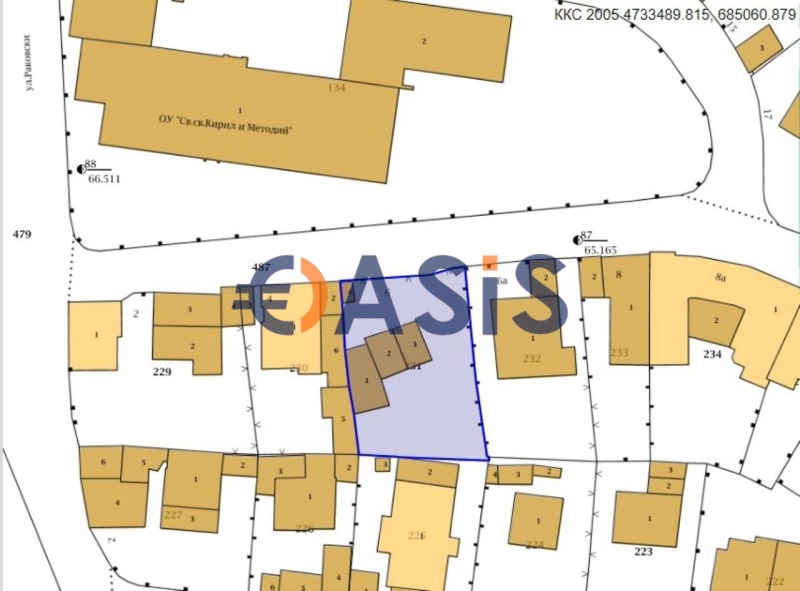 Продава  Парцел, област Бургас, гр. Свети Влас •  188 000 EUR • ID 93074977 — holmes.bg - [1] 