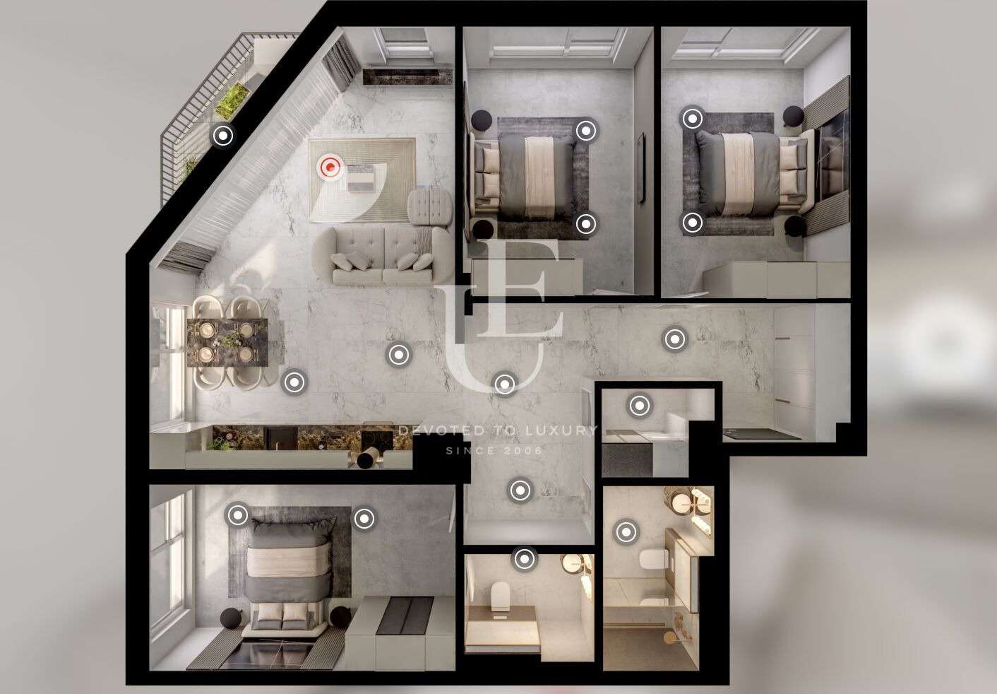Продава 4-СТАЕН, гр. София, Манастирски ливади, снимка 3 - Апартаменти - 54732284