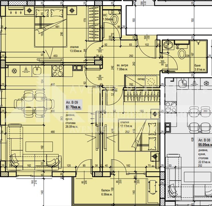 Продава 3-СТАЕН, гр. Пловдив, Южен, снимка 3 - Aпартаменти - 49162131