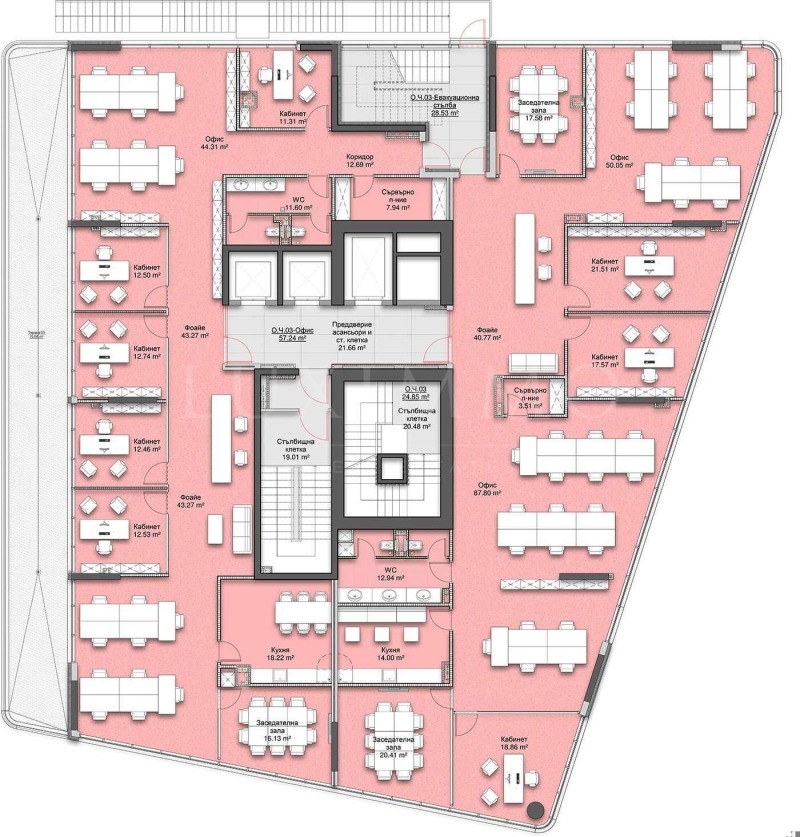 Myytävänä  Toimisto Sofia , Krastova vada , 439 neliömetriä | 45693622 - kuva [12]