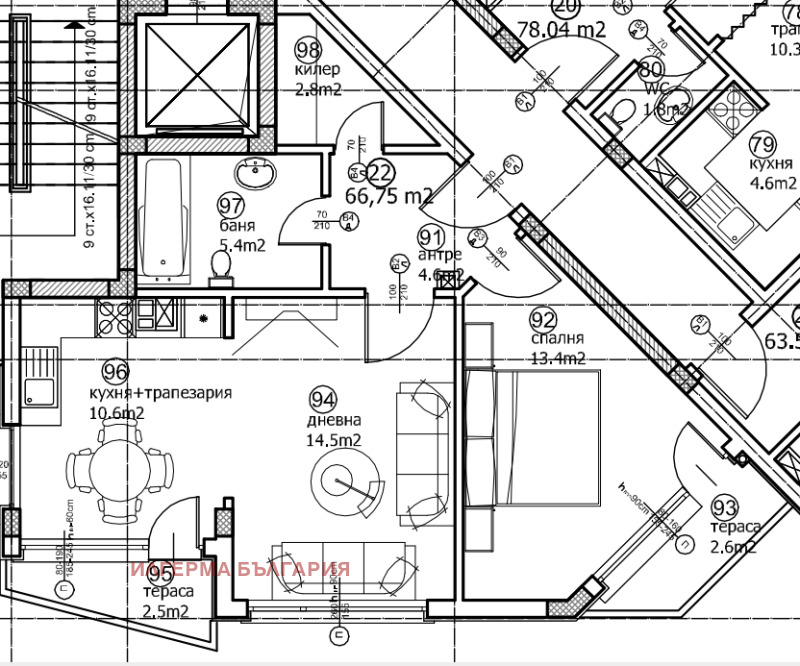For Sale  1 bedroom Sofia , Krastova vada , 80 sq.m | 63780641 - image [8]