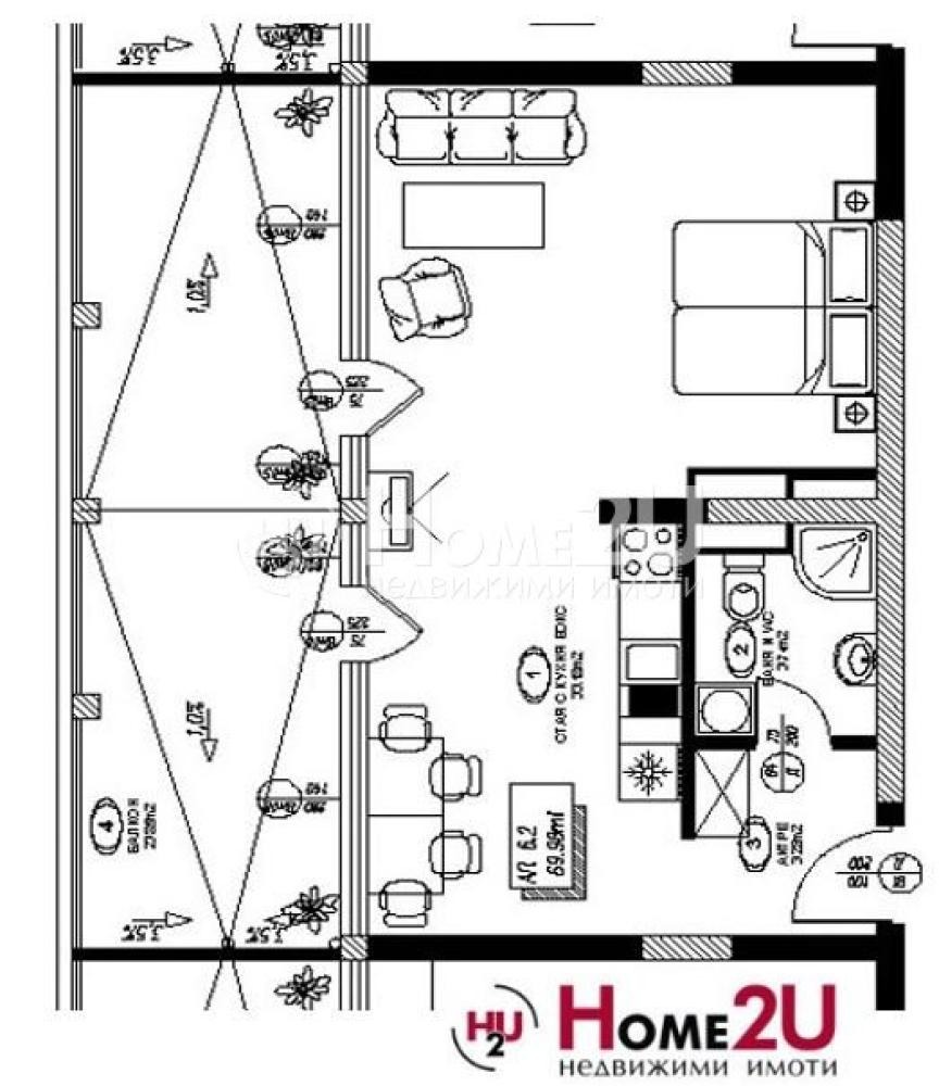 Продава 2-СТАЕН, к.к. Слънчев бряг, област Бургас, снимка 11 - Апартаменти - 53684469
