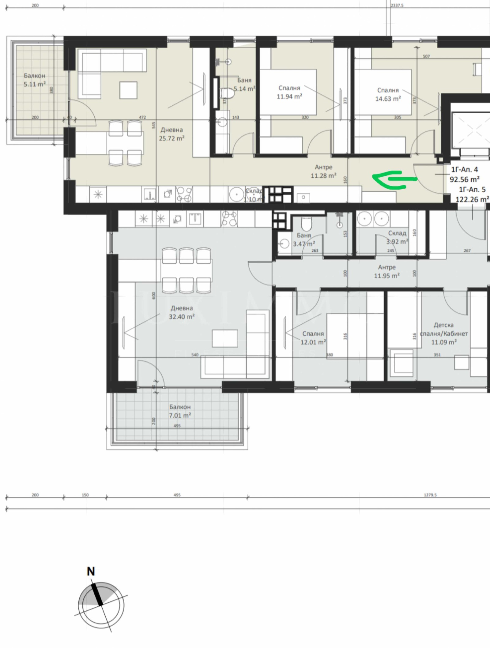 Продава 3-СТАЕН, гр. София, Малинова долина, снимка 5 - Апартаменти - 54269412
