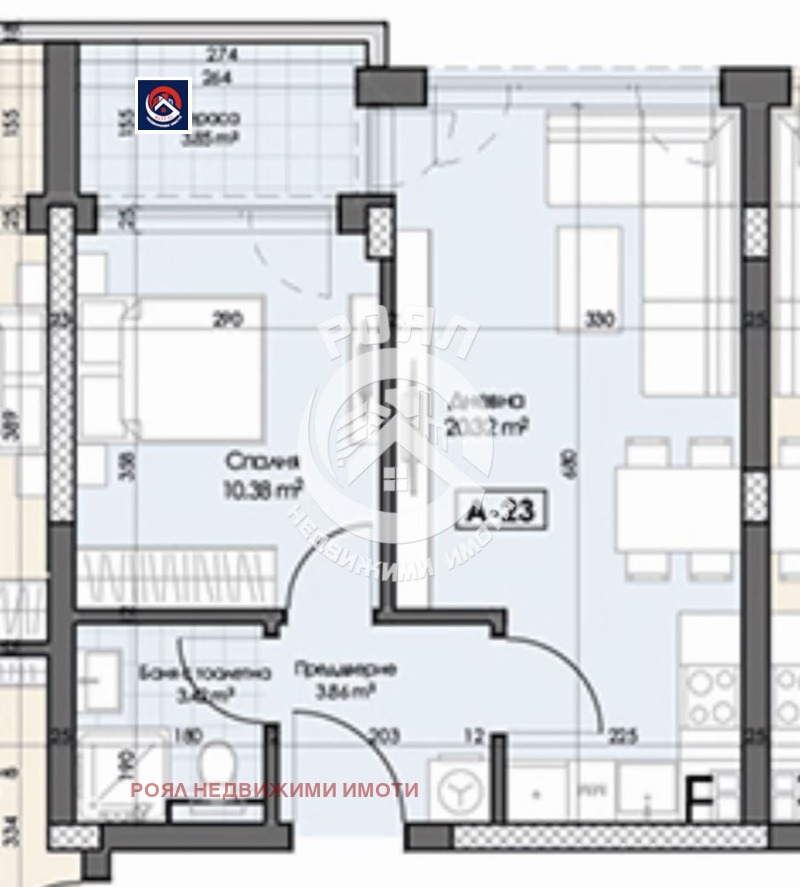 Продава 2-СТАЕН, гр. Пловдив, Беломорски, снимка 3 - Апартаменти - 53098226