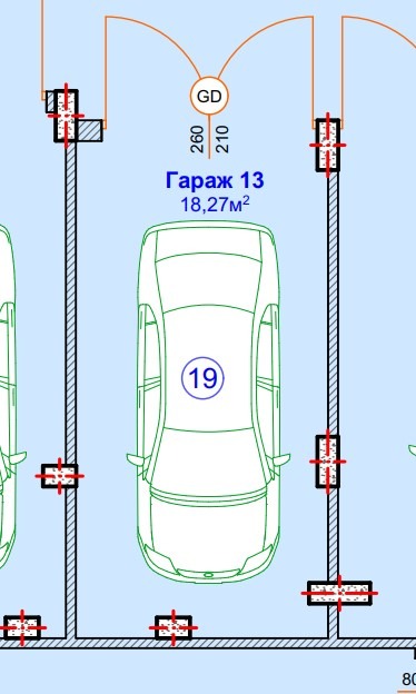 Продава ГАРАЖ, ПАРКОМЯСТО, гр. Варна, Погреби, снимка 2 - Гаражи и паркоместа - 47477874