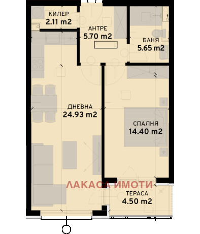 À vendre  1 chambre Sofia , Ovtcha koupel 2 , 73 m² | 17332516 - image [4]