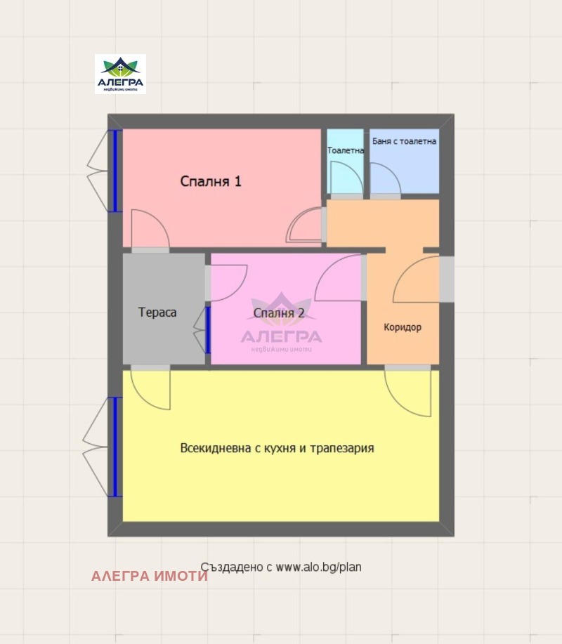 For Sale  2 bedroom Pazardzhik , Promishlena zona , 99 sq.m | 60004138 - image [2]