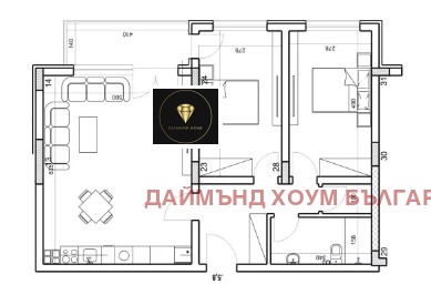 Til salg  2 soveværelser Plovdiv , Mladezhki Halm , 105 kvm | 55801590 - billede [2]